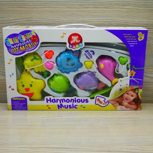 Sweet Cuddle Harmonious Music Cot Rattle for Kids